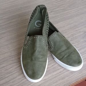 G‎ by Guess Women's Green Slip-On Sneakers